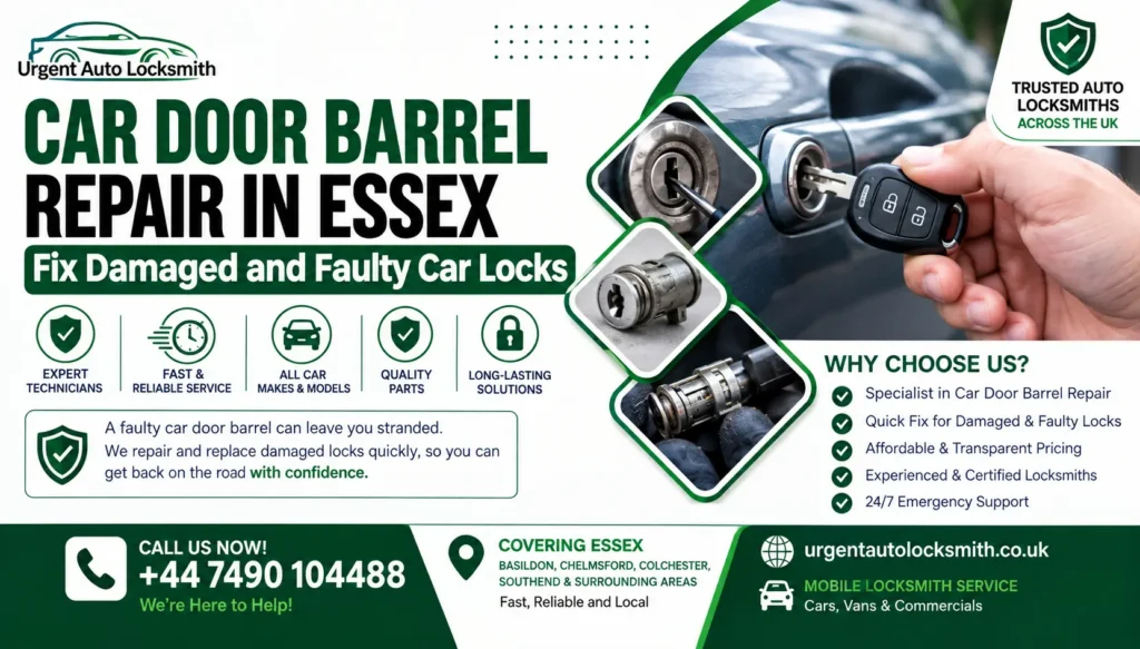 Emergency Car Unlocking Service in Essex: How It Can Help During a Lockout