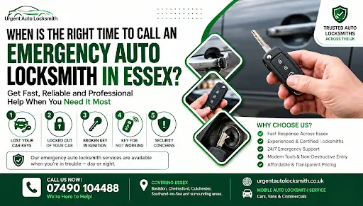 When Is the Right Time to Call an Emergency Auto Locksmith in Essex